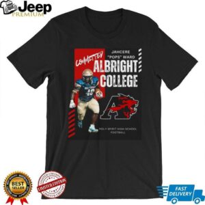 Holy Spirit High School Football Committed Jahcere Pops Ward Albright College Poster T Shirt3