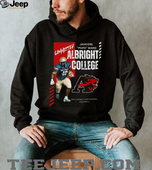 Holy Spirit High School Football Committed Jahcere Pops Ward Albright College Poster T Shirt