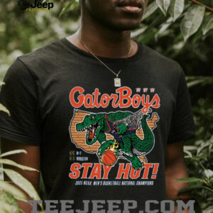 Homefield Florida Gators Royal 2025 NCAA Mens Basketball National Champions GatorBoys Stay T Shirt3