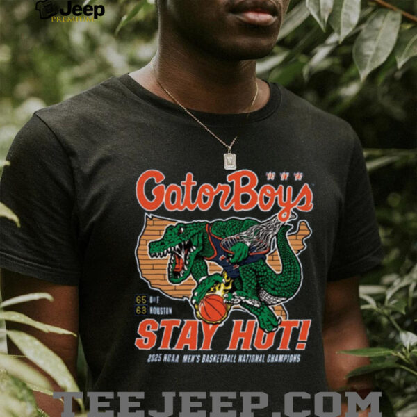 Homefield Florida Gators Royal 2025 NCAA Men’s Basketball National Champions GatorBoys Stay T Shirt