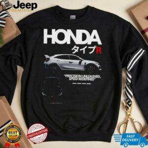Honda Precision Unleashed Speed Redefined car shirt2