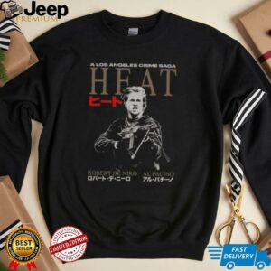 Hot A Los Angeles Crome Saga Heat Robert De Niro Al Pacino T Shirt4