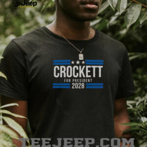 Hot Jasmine Crockett For President Jasmine Crockett 2028 T Shirt