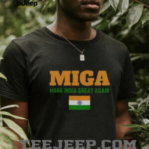 Hot Miga Make India Great Again T Shirt