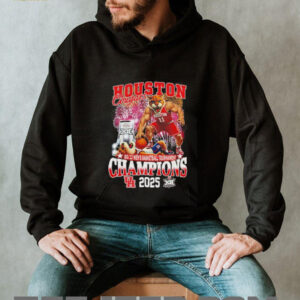Houston Cougars Big 12 Men’s Basketball Tournament Champions 2025 mascot...