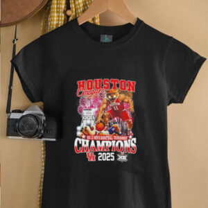 Houston Cougars Big 12 Mens Basketball Tournament Champions 2025 mascot shirt3