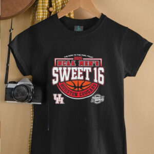 Houston Cougars NCAA mens Sweet 16 the road to the final four 2025 shirt2