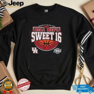 Houston Cougars NCAA mens Sweet 16 the road to the final four 2025 shirt5