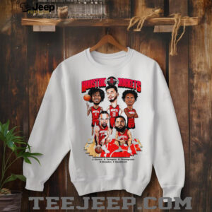 Houston Rockets J. Green A.Sengun A. Thompson D. Brooks F. VanVleet funny cartoons shirt