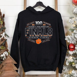Hudson Tigers 2025 MHSAA Team Wrestling Final 8 Division 4 shirt