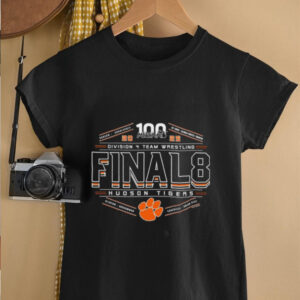 Hudson Tigers 2025 MHSAA Team Wrestling Final 8 Division 4 shirt2