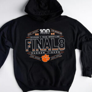 Hudson Tigers 2025 MHSAA Team Wrestling Final 8 Division 4 shirt3