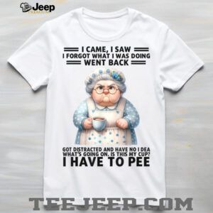 I Came I Saw I’m Forgot What I Was Doing Went Back Got T Shirt