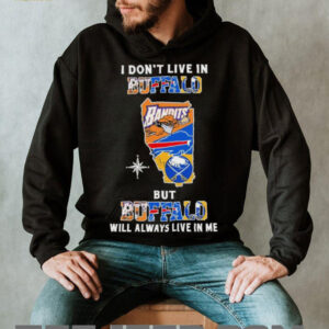 I Don’t Live In Buffalo Sports Teams But Buffalo Will Always Live In Me Shirt