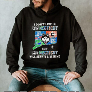 I Don’t Live In Connecticut Sports Teams But Connecticut Will Always Live In Me Shirt