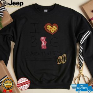 I Love Big Backtivities Funny Doodle T Shirt0