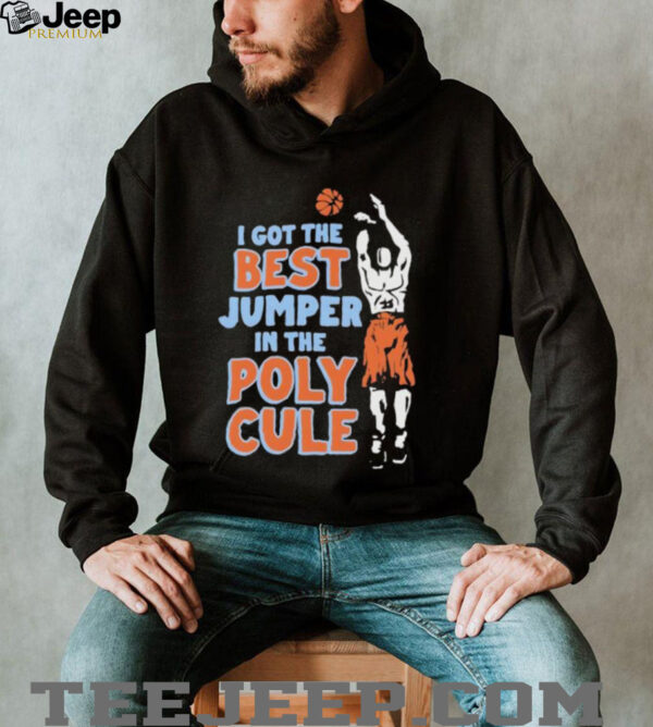 I got the best jumper in the polycule basketball shirt