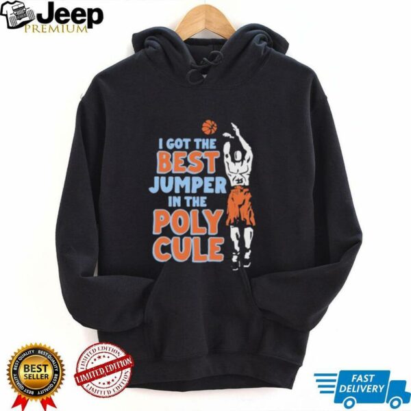 I got the best jumper in the polycule basketball shirt