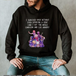 I survived Khux without even spending a cent shirt4