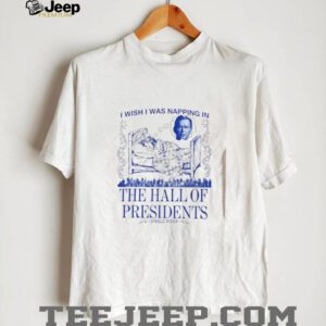 I wish I was napping in The Hall of Presidents shirt4