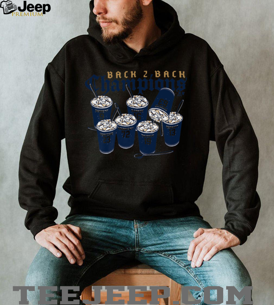 Fabric and label detail of Ice Cream Champs Florida Hockey T-Shirt