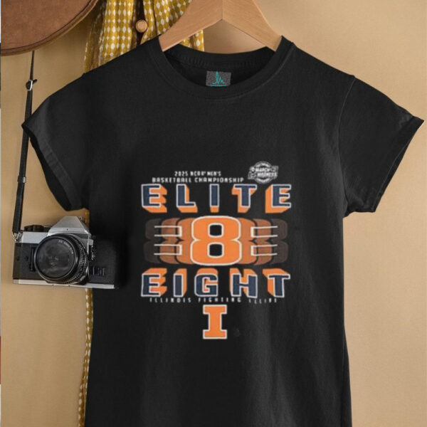 Illinois Fighting Illini 2025 NCAA Men’s Basketball Tournament Elite 8 shirt