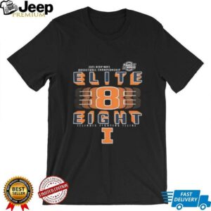 Illinois Fighting Illini 2025 NCAA Mens Basketball Tournament Elite 8 shirt1