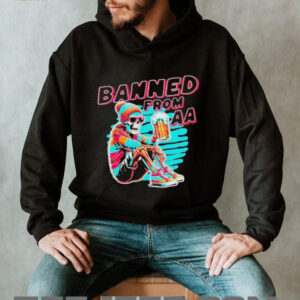 I’m Banned From Aa Beer Skeleton T shirts