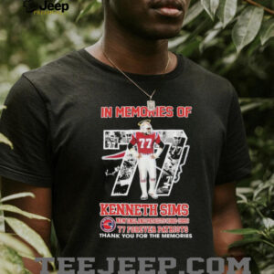 In Memories Of Kenneth Sims New England Patriots 1982 1989 77 Forever Patriots Thank You For The Memories T shirts