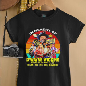 In memory of DWayne Wiggins thank you for the memories shirt5