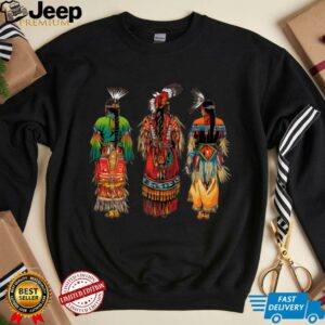 Indian Tribe Native American Feather Headdress Indian Chief Shirt