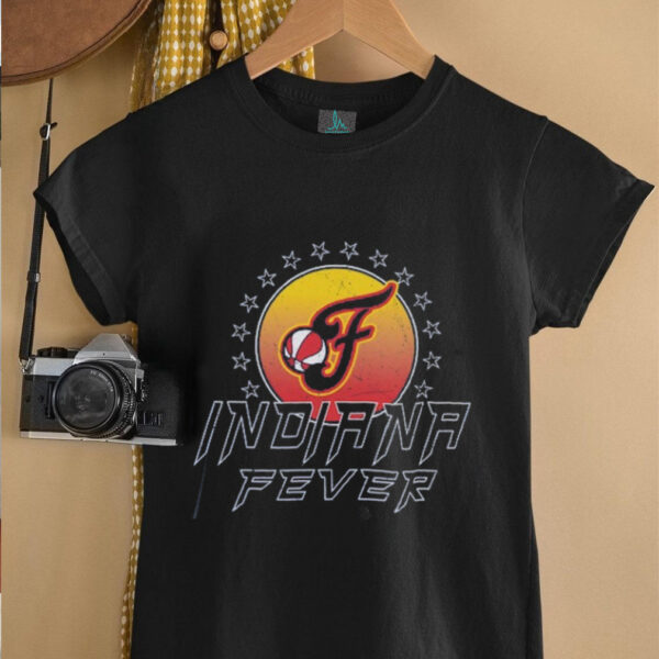 Indiana Fever Sportiqe Women’s Rock & Roll Collection Turner Mineral Wash shirt