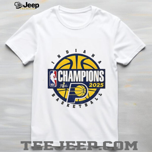 Indiana Pacers Basketball 2025 NBA Finals Champions logo shirt