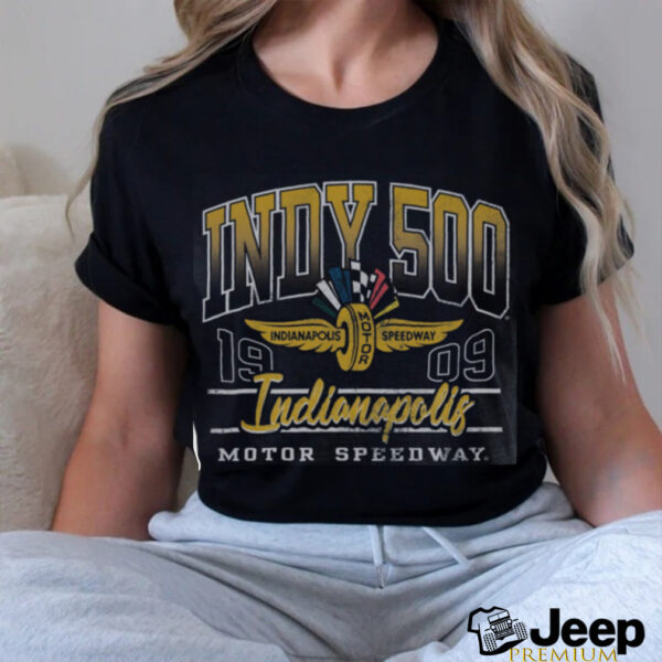 Indianapolois Motor Speedway Indy 500 Fade T Shirt