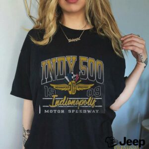Indianapolois Motor Speedway Indy 500 Fade T Shirt