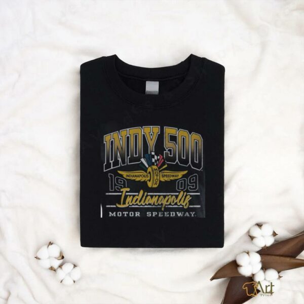 Indianapolois Motor Speedway Indy 500 Fade T Shirt