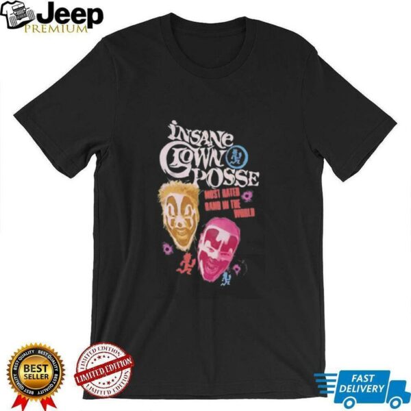 Insane Clown Posse Most Hated Band unisex t shirt