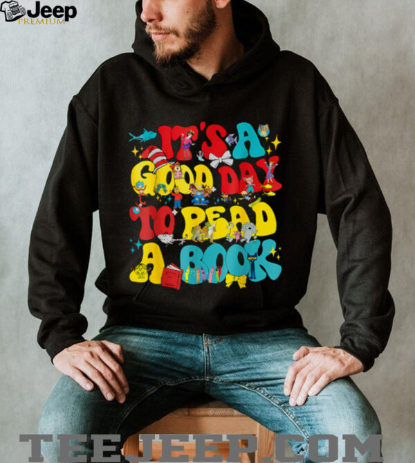 Its A Good Day To Read Book Across America Boys Girls Kids T Shirt