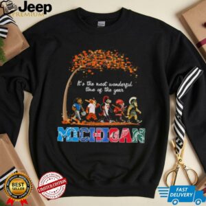 It’s The Most Wonderful Time Of The Year Michigan All Sports Mascot Abbey Road Shirt