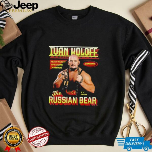 Ivan Koloff Powertown The Russian Bear unisex t shirt
