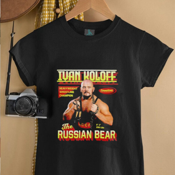 Ivan Koloff Powertown The Russian Bear unisex t shirt