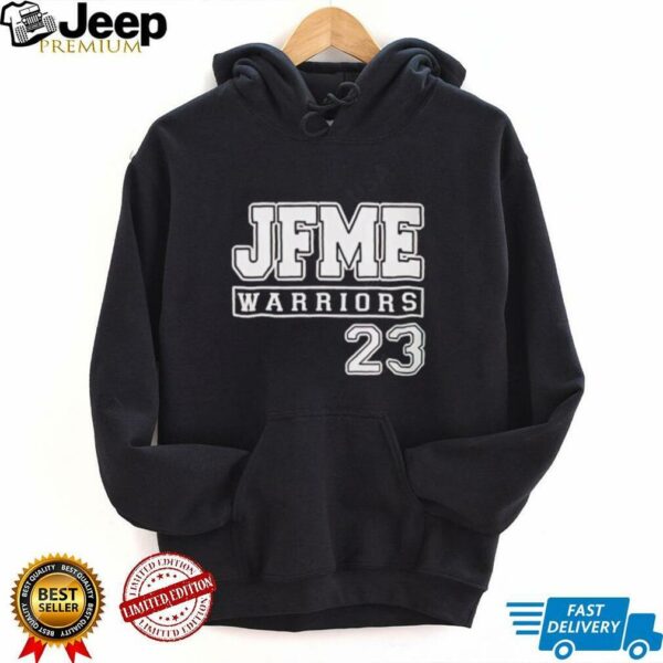 JFME Warriors 23 Bold Red Sports Team Athletic Jersey Style shirt