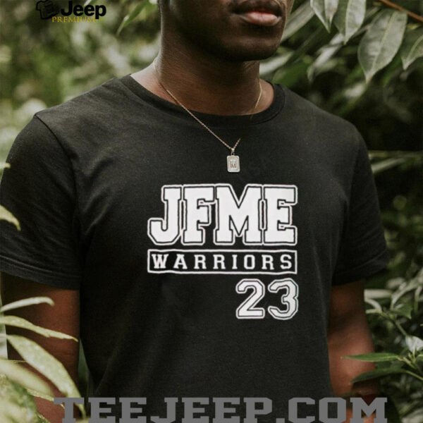 JFME Warriors 23 Bold Red Sports Team Athletic Jersey Style shirt