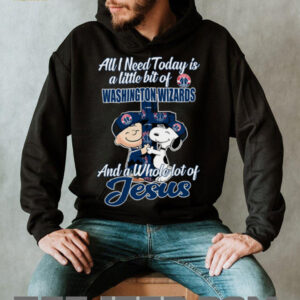 JVVYiWNh 2025 Snoopy And Charlie Brown All I Need Today Is A Little Bit Of Washington Wizards And A Whole Lot Of Jesus Tee3