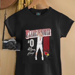 Jack Daugherty illinois State basketball cartoon shirt0