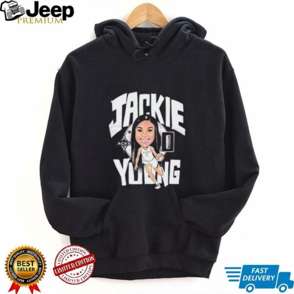 Jackie Young 0 Las Vegas Aces Wnba shirt