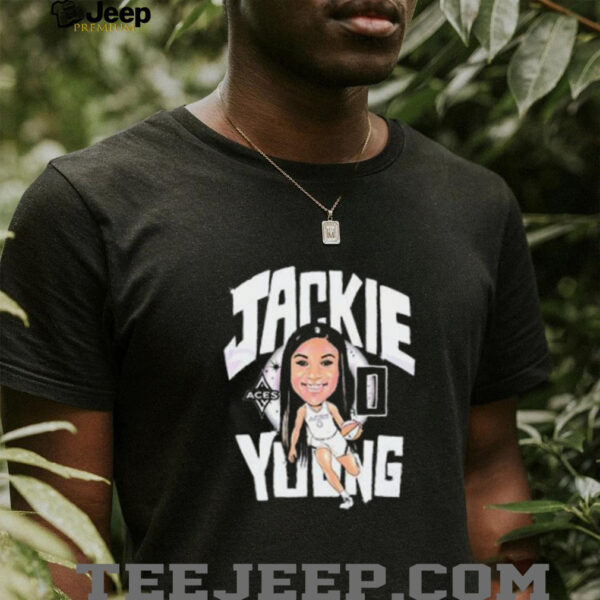 Jackie Young 0 Las Vegas Aces Wnba shirt