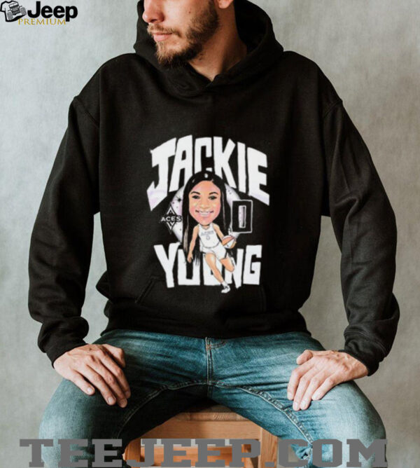 Jackie Young 0 Las Vegas Aces Wnba shirt