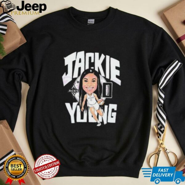 Jackie Young 0 Las Vegas Aces Wnba shirt