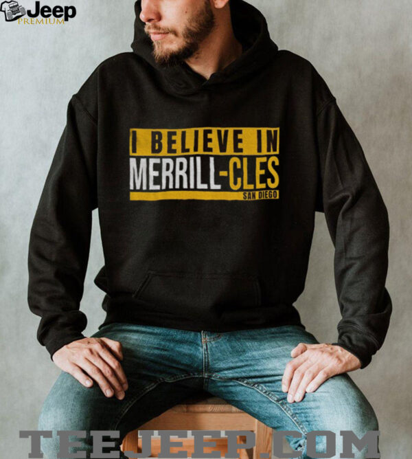 Jackson Merrill I Believe in Merrill cles San Diego Padres 2025 shirt